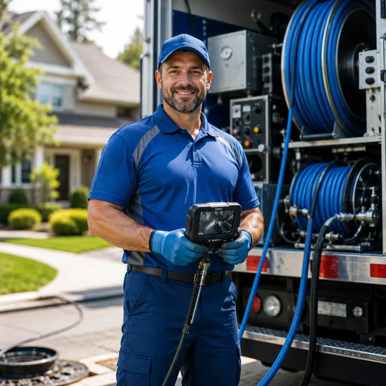 Local outdoor drain cleaning specialists in Braggadocio, MO